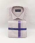 Tissue Plain Set-Lavender