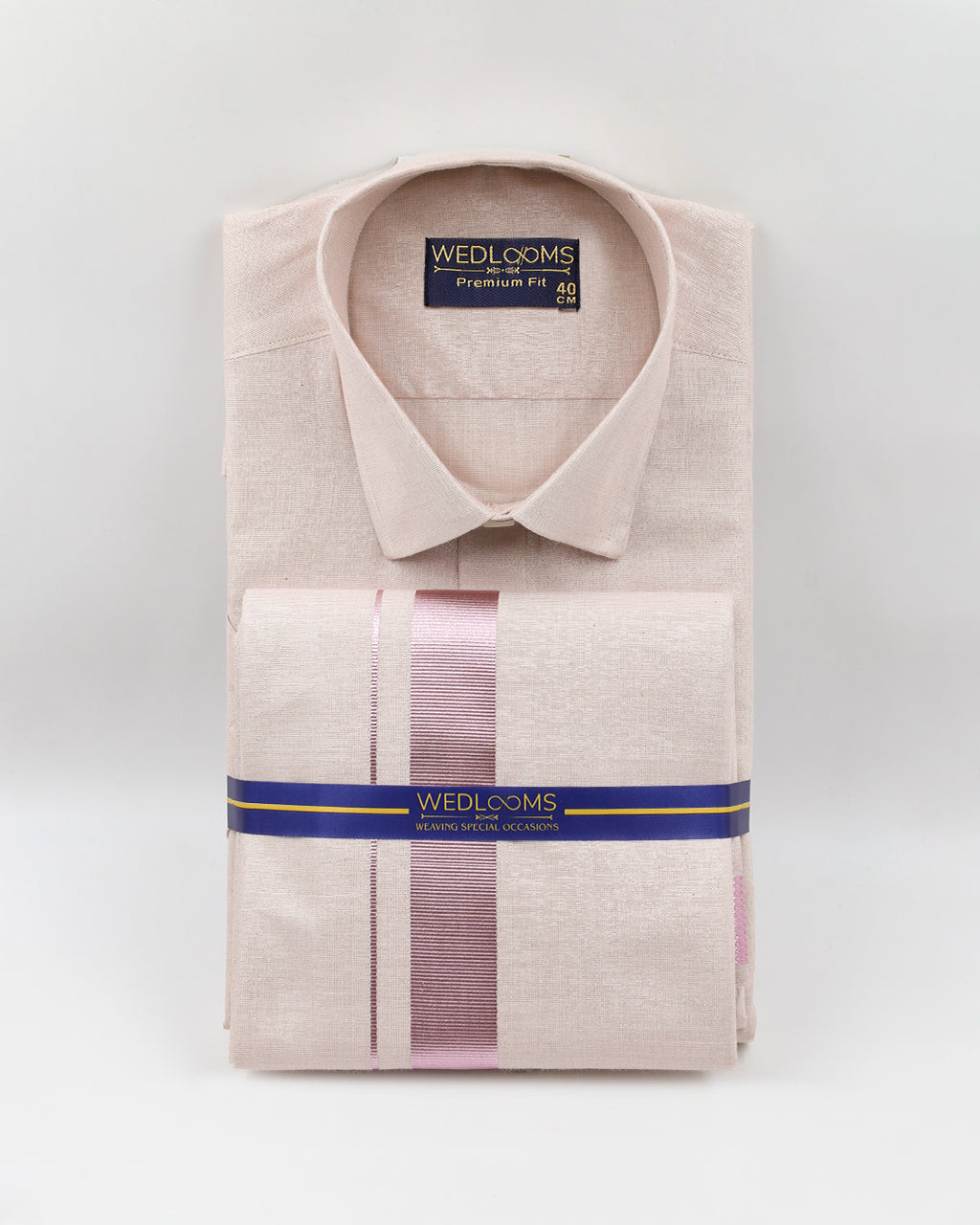 Tissue Plain Set-Baby Pink