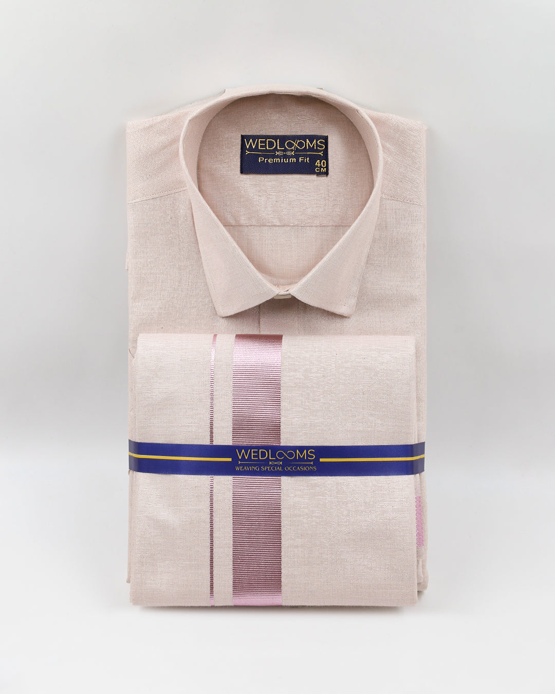 Tissue Plain Set-Baby Pink