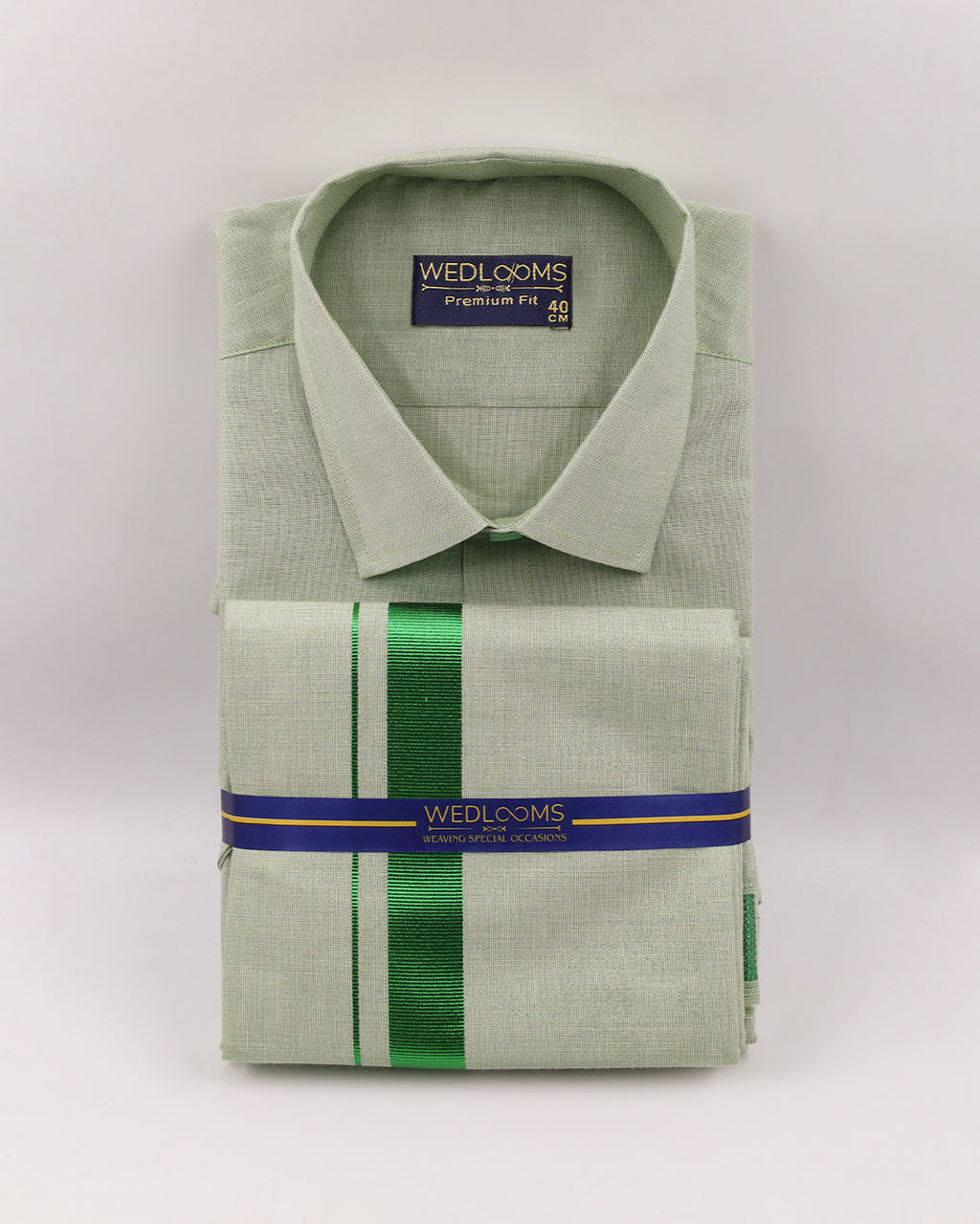 Tissue Plain Set-Parrot Green