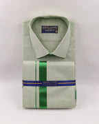 Tissue Plain Set-Parrot Green