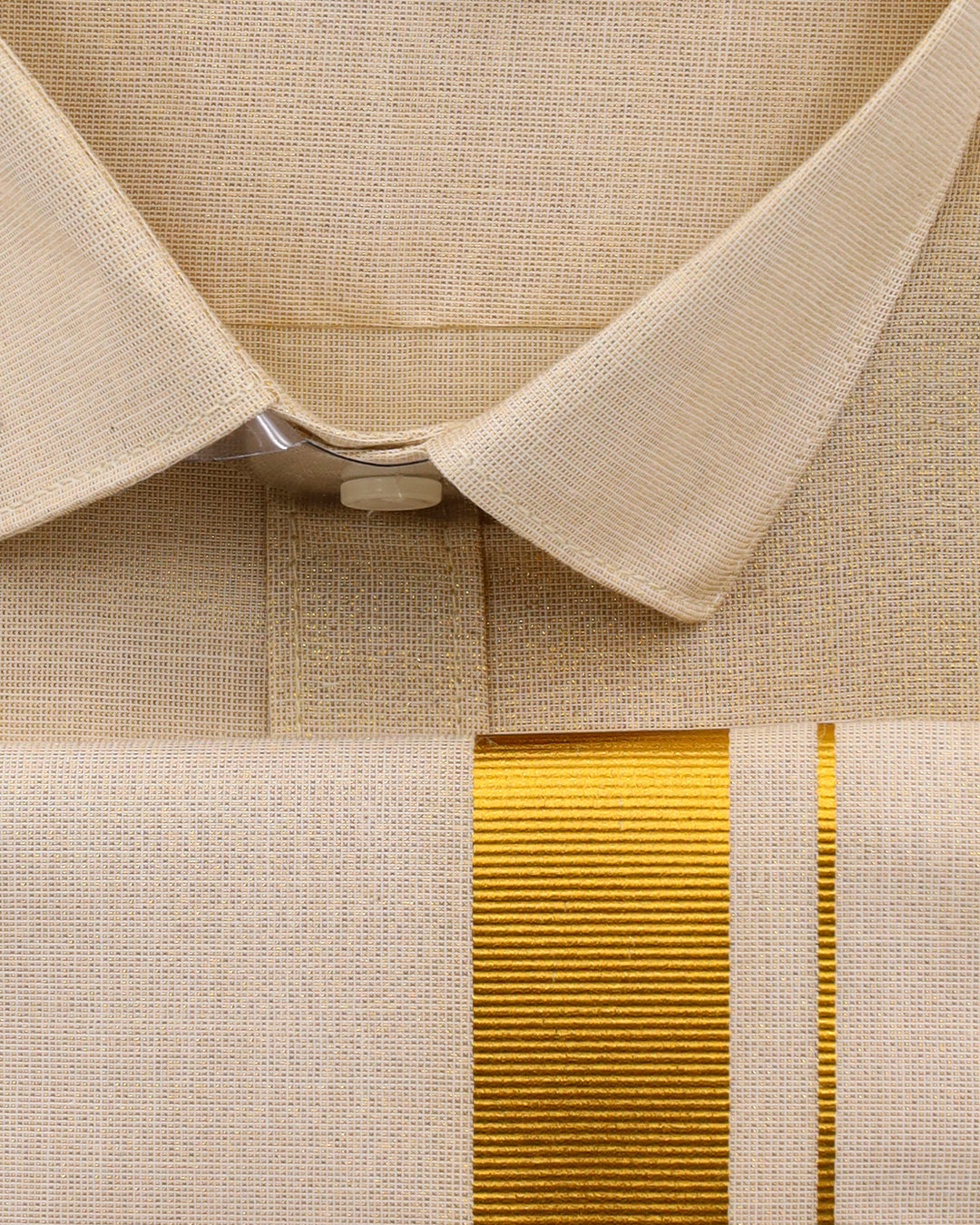 Tissue Plain Set-Gold