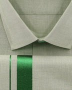 Tissue Plain Set-Parrot Green