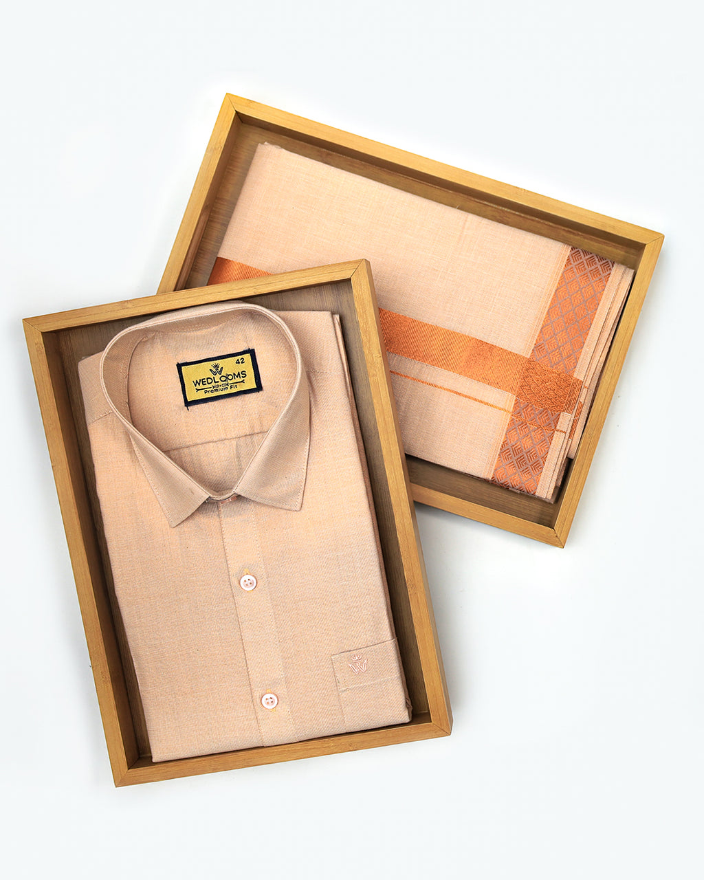 Tissue Plain Set-Copper