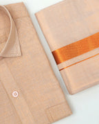 Kids Dhothi Set-Copper