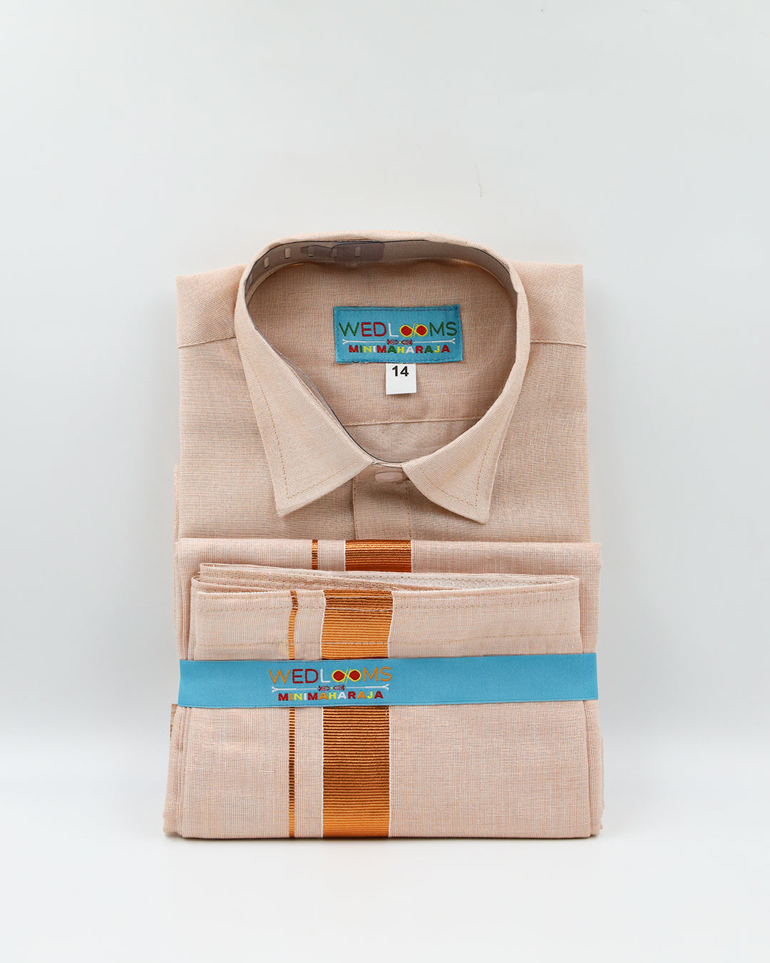 Kids Dhothi Set-Copper